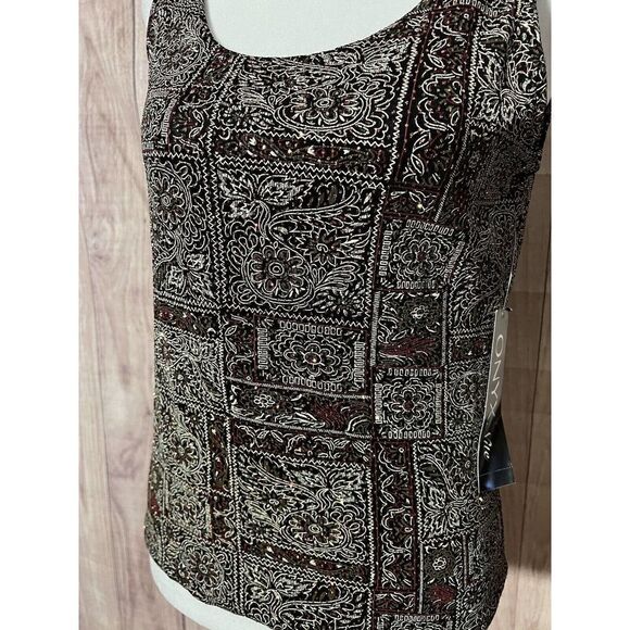 Onyx Nite Formal Tank Women's Medium Black/Red - Picture 3 of 11